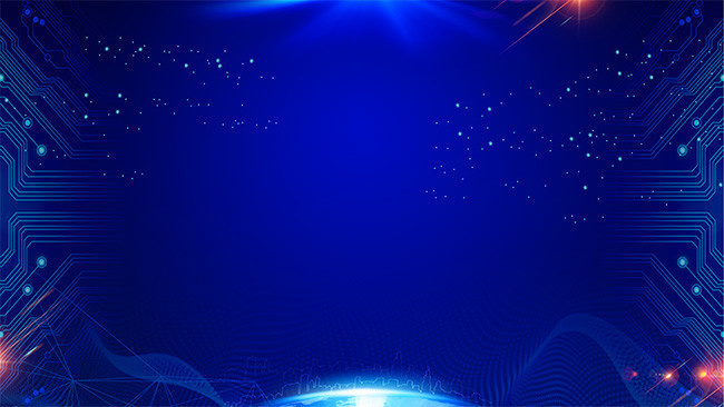 藍(lán)色科技展板 引領(lǐng)未來(lái)的視覺(jué)體驗(yàn)